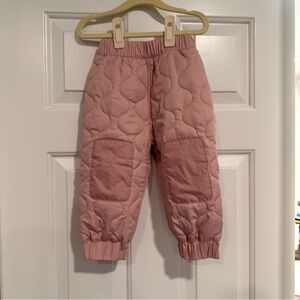 EUC - Patagonia Baby Quilted Puff Joggers - Size 12-18 mo